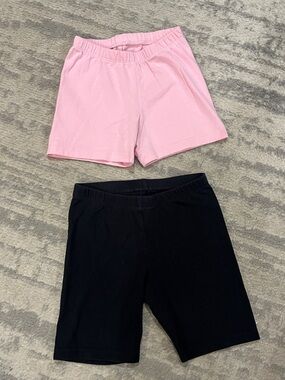 Cat & Jack Girls' Bike Shorts Set - Light Pink, Black